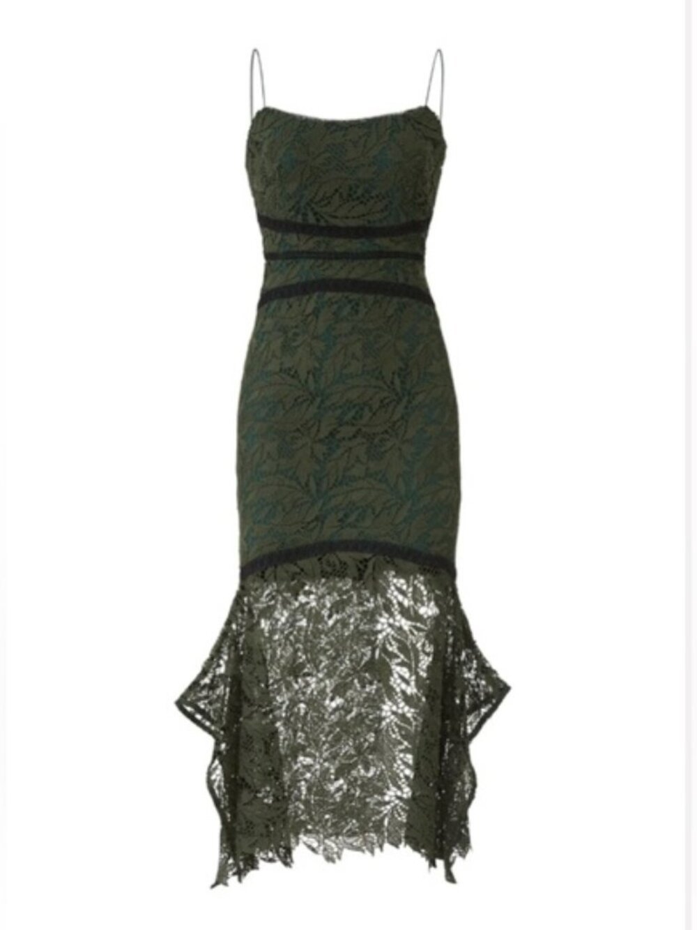Stylestalker Ophelia lace flutter midi dress RTR sz S EUC - Picture 4 of 9
